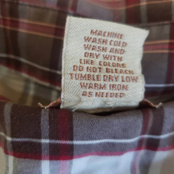 Jos A Bank Tartan Plaid Button Down Shirt - Picture 7 of 8